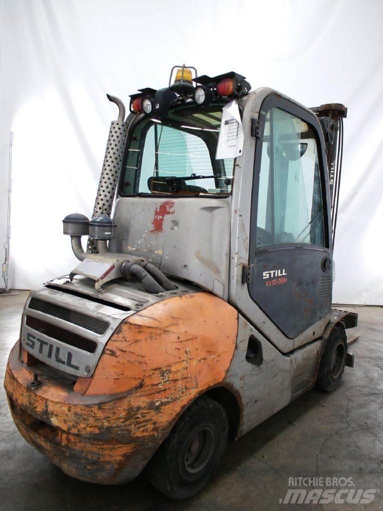 Still RX70-35 Tehnika ar dīzeļa dzinēju