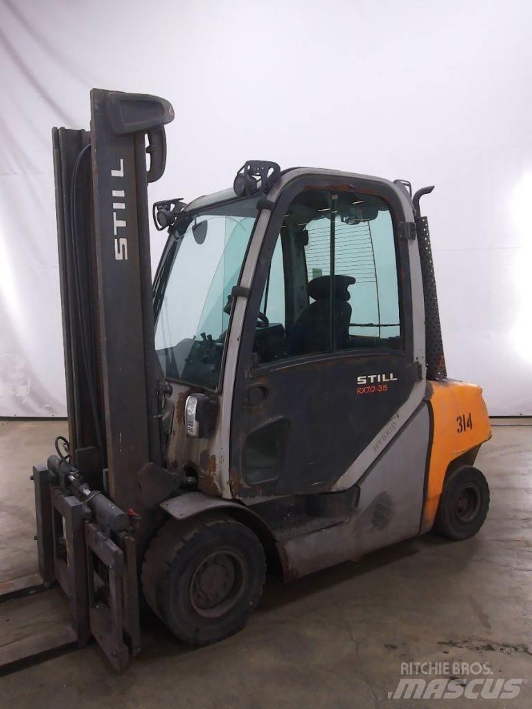 Still RX70-35 Tehnika ar dīzeļa dzinēju