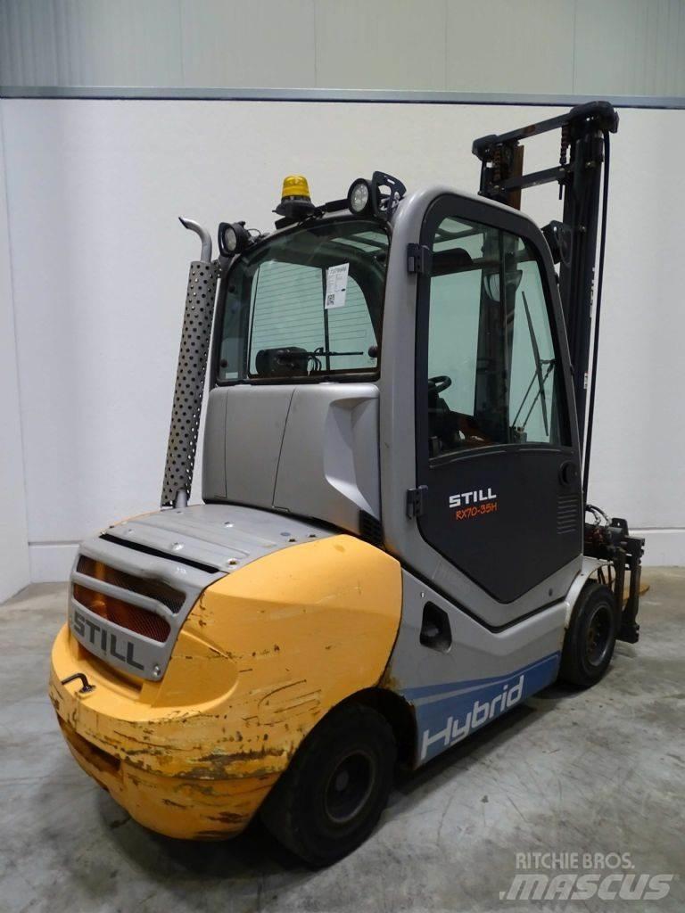 Still RX70-35H Tehnika ar dīzeļa dzinēju