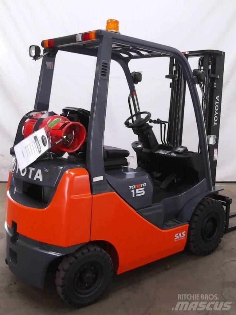 Toyota 02-8FGF15 LPG tehnika