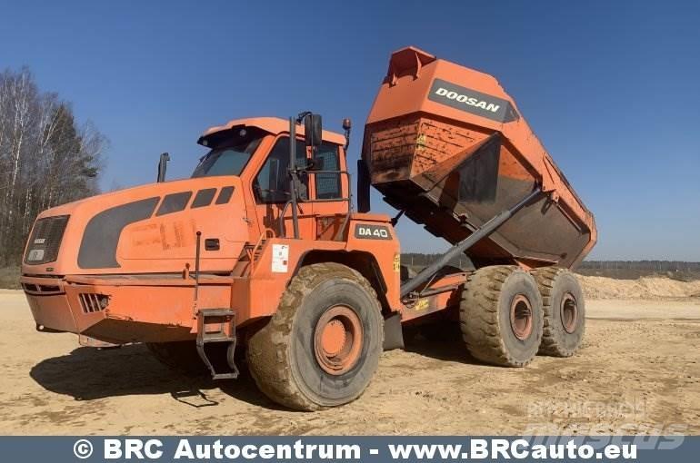 Doosan DA 40 Artikulētie pašizgāzēji