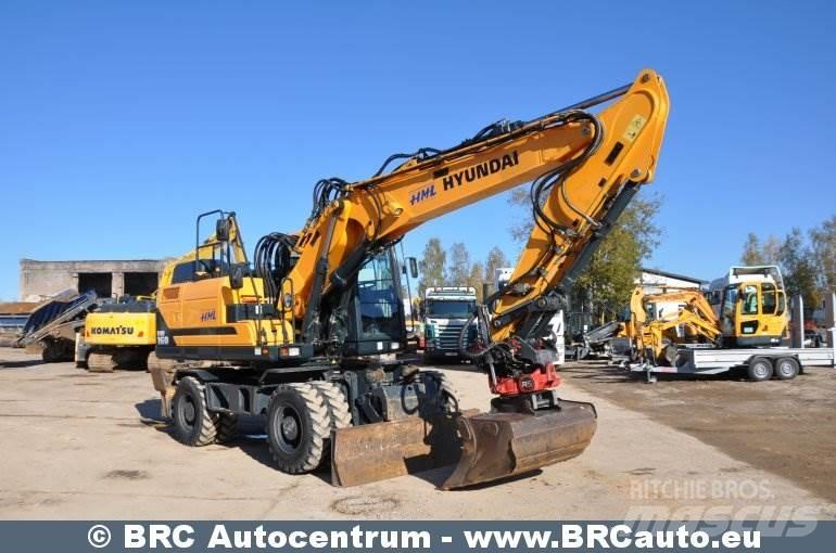 Hyundai HW160 Ekskavatori uz riteņiem