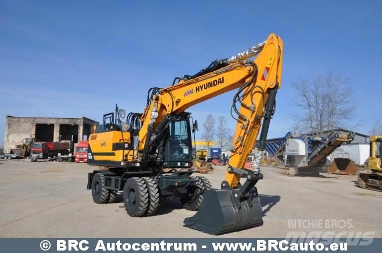 Hyundai HW180 Ekskavatori uz riteņiem