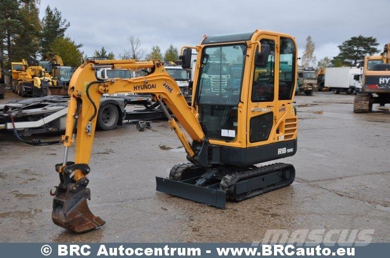 Hyundai R18-9AK Mini ekskavatori < 7 t