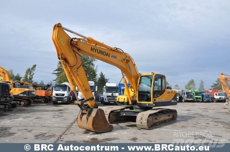 Hyundai R220LC-9S Kāpurķēžu ekskavatori