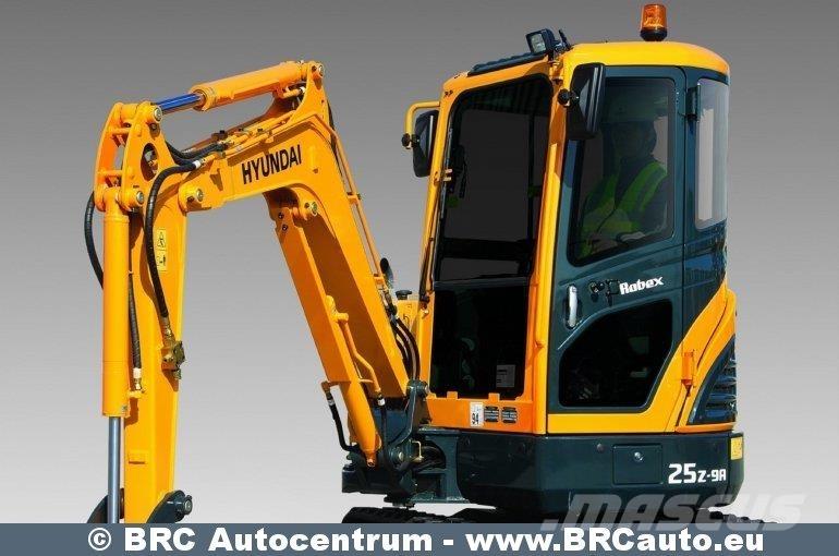 Hyundai R25Z-9AK Mini ekskavatori < 7 t