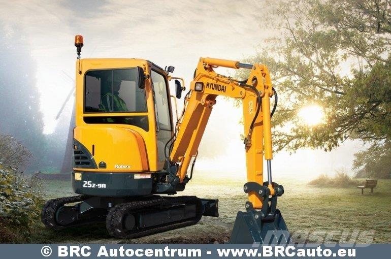 Hyundai R25Z-9AK Mini ekskavatori < 7 t
