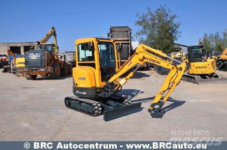 Hyundai R25Z-9AK Mini ekskavatori < 7 t