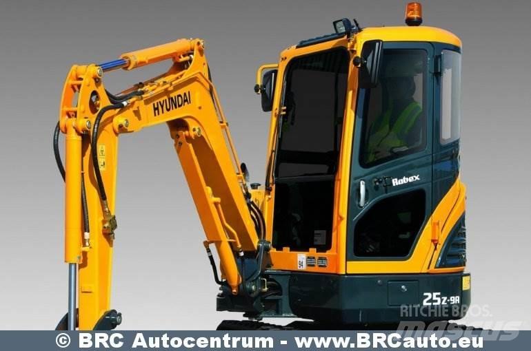 Hyundai R25Z-9AK Mini ekskavatori < 7 t