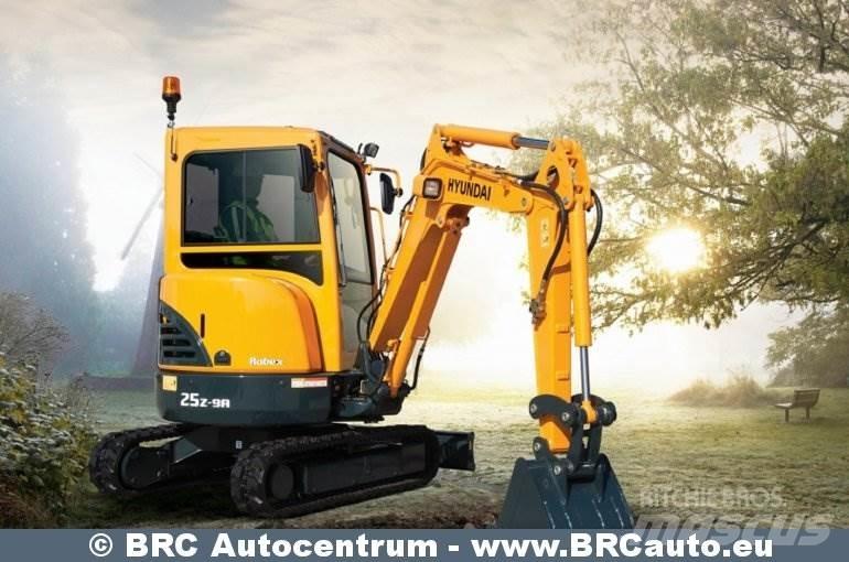Hyundai R25Z-9AK Mini ekskavatori < 7 t