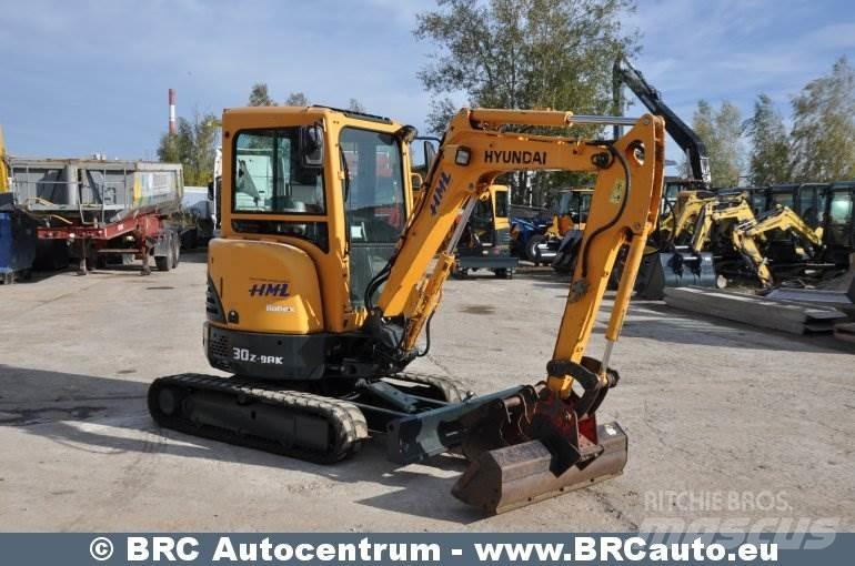 Hyundai R30Z-9AK Mini ekskavatori < 7 t