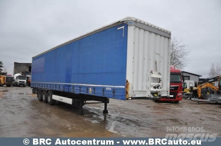 Krone SD Tents puspiekabes