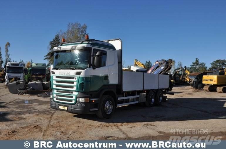 Scania R 480 Smagās mašīnas ar celtni