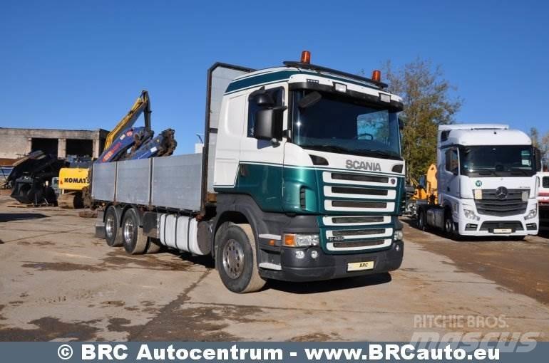 Scania R 480 Smagās mašīnas ar celtni