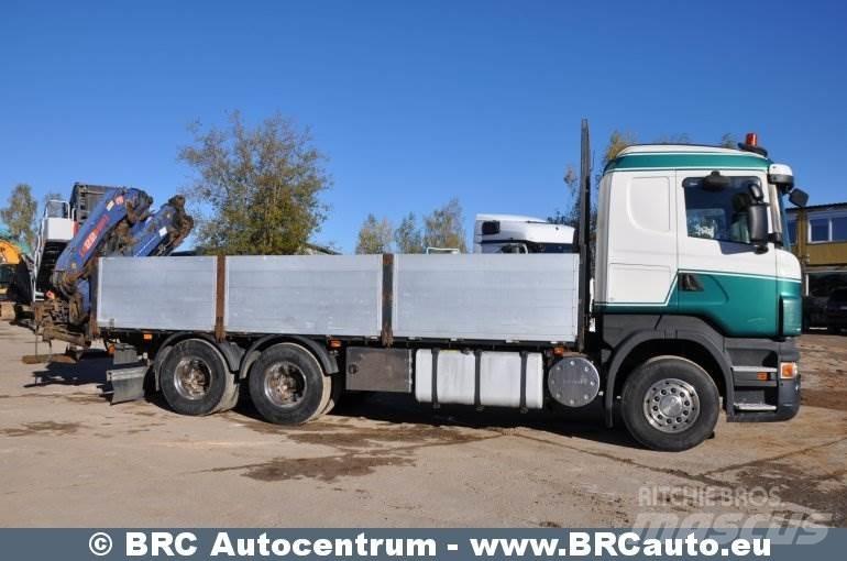Scania R 480 Smagās mašīnas ar celtni