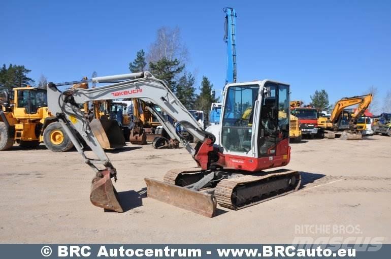 Takeuchi TB260 Kāpurķēžu ekskavatori