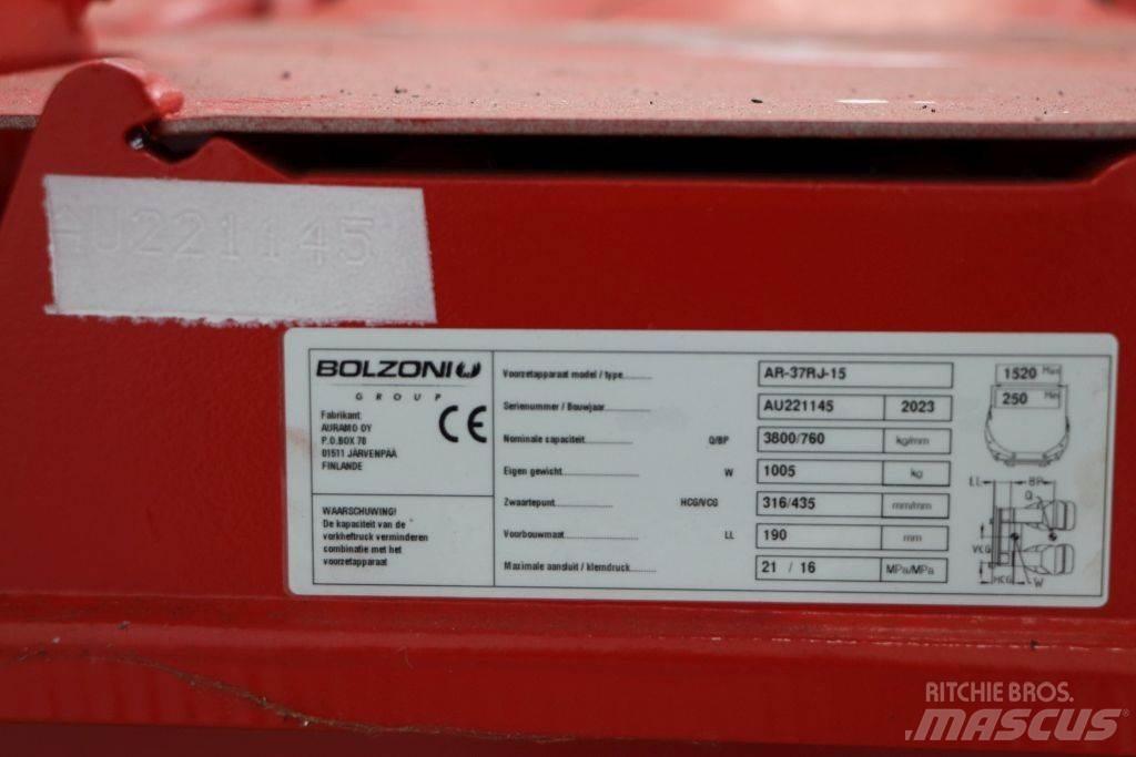 Bolzoni AR-37RJ-15 Iekraušanas tehnika- Citi