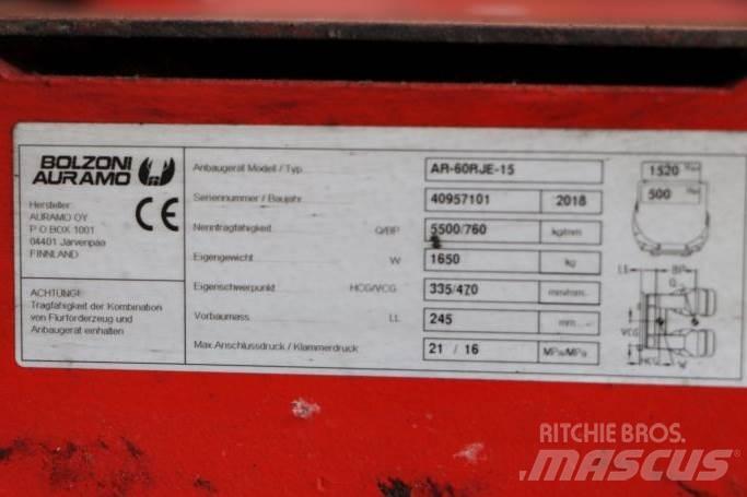 Bolzoni AR-60RJE-15 Iekraušanas tehnika- Citi