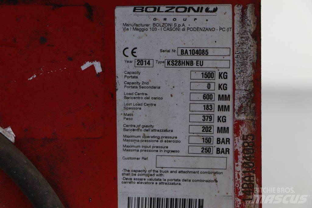 Bolzoni KS28HNB EU Iekraušanas tehnika- Citi