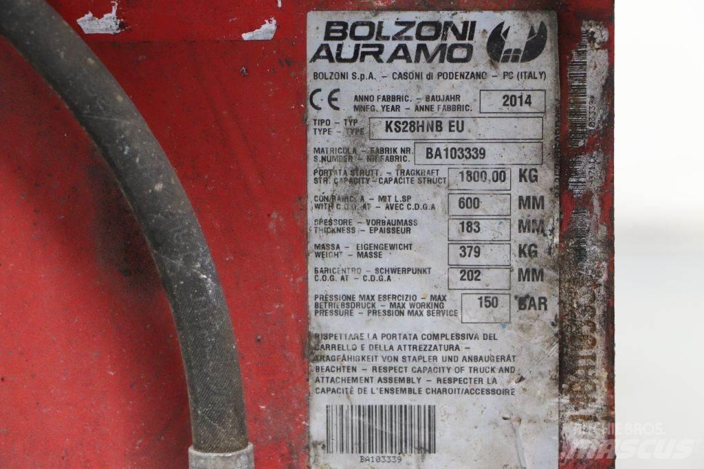 Bolzoni KS28HNB EU Iekraušanas tehnika- Citi