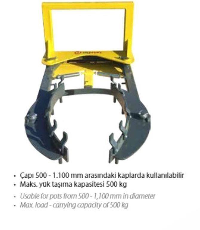  Digmaq Pot Gripper Iekraušanas tehnika- Citi
