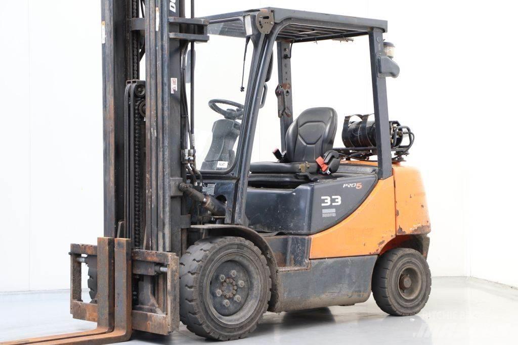 Doosan G33P-5 LPG tehnika