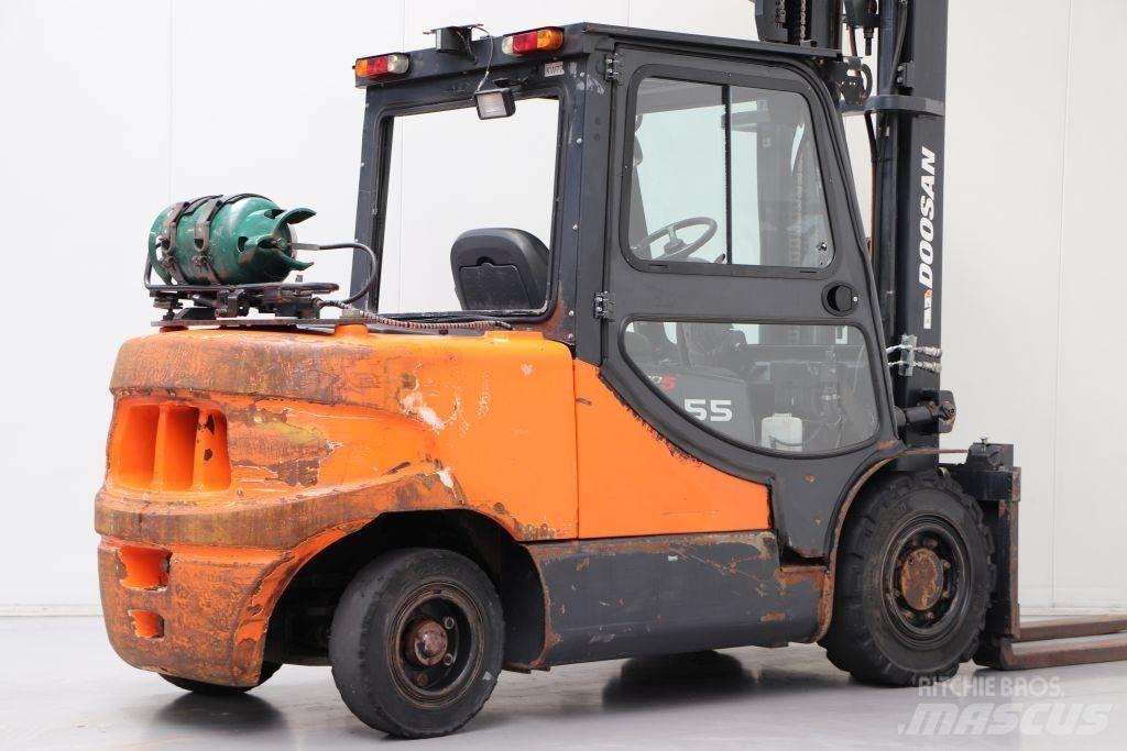 Doosan G55SC-5 LPG tehnika