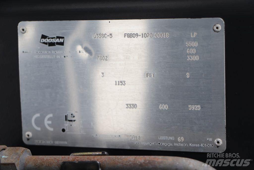 Doosan G55SC-5 LPG tehnika