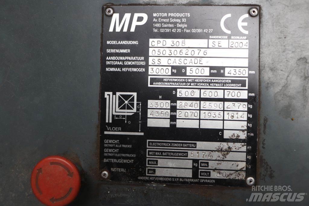 Heli CPD30B Elektriskie iekrāvēji