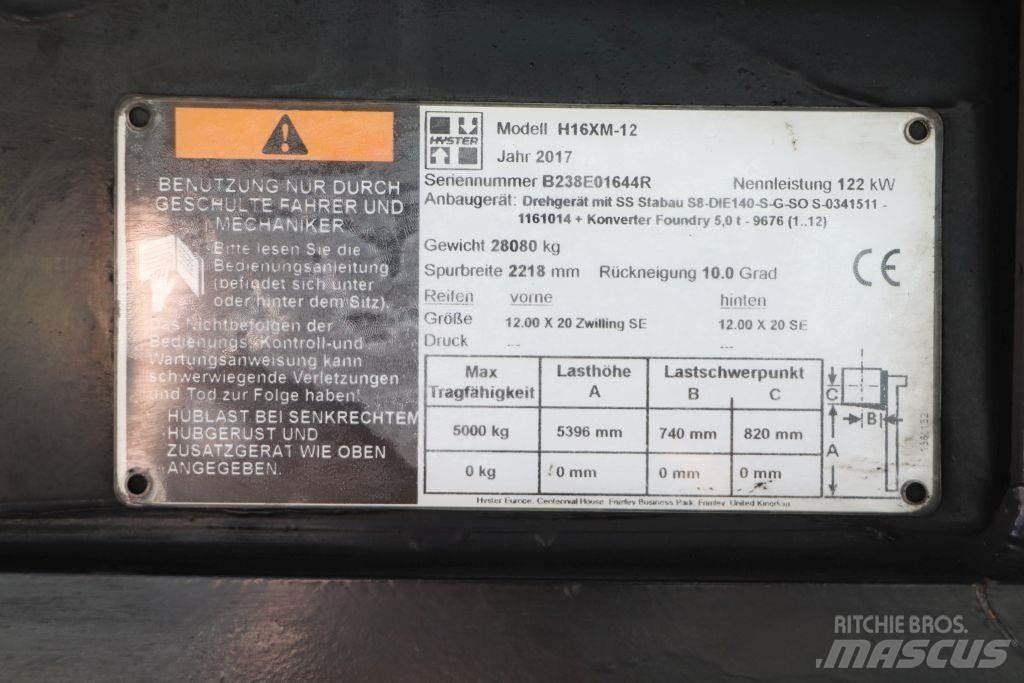 Hyster H16XM-12 Tehnika ar dīzeļa dzinēju