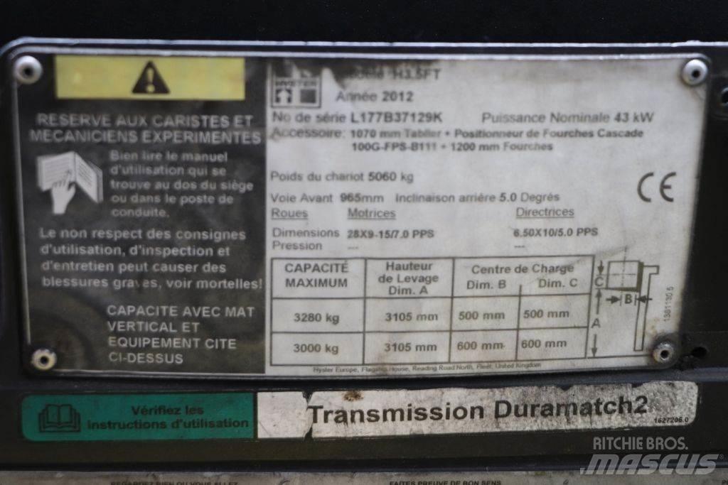 Hyster H3.5FT Tehnika ar dīzeļa dzinēju