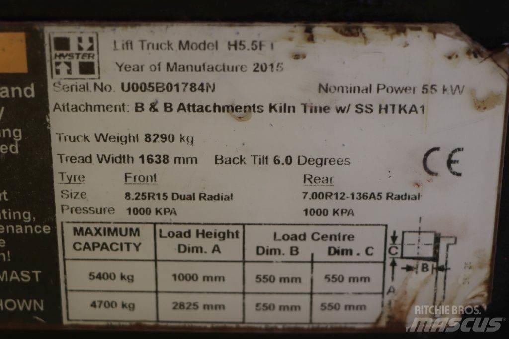 Hyster H5.5FT Tehnika ar dīzeļa dzinēju