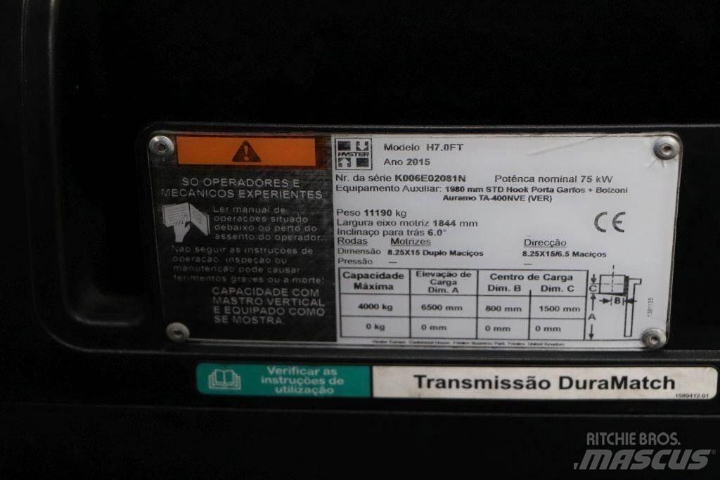 Hyster H7.0FT LPG tehnika