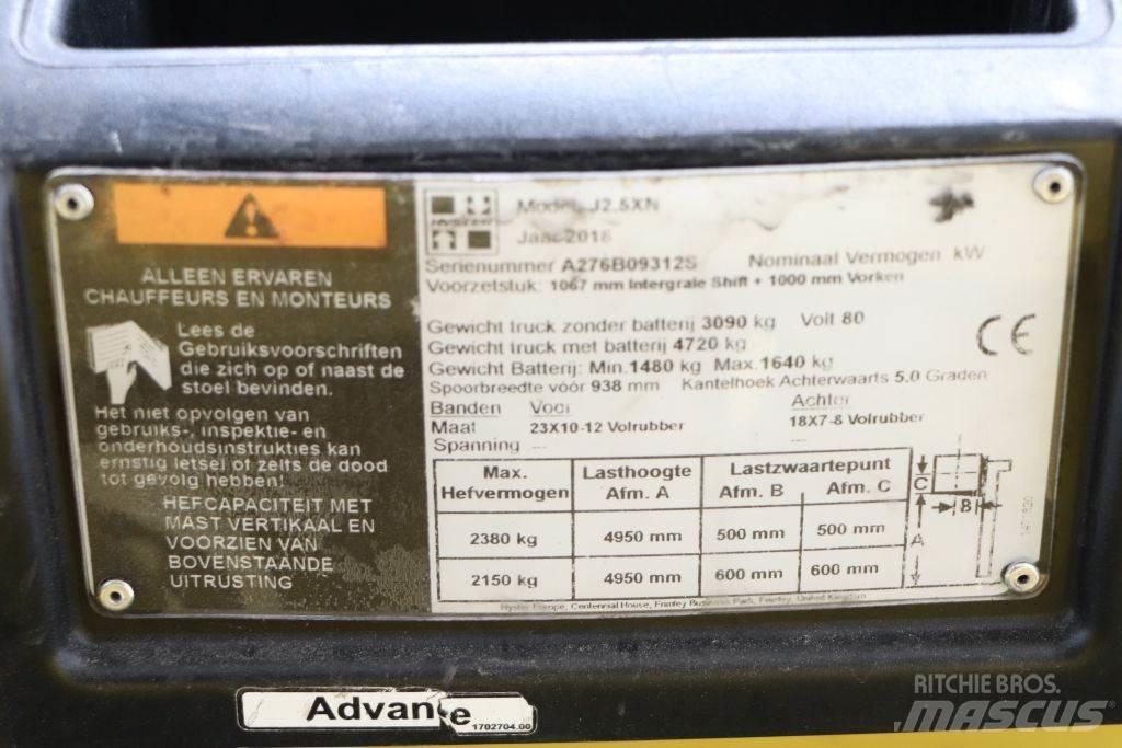 Hyster J2.5XN Elektriskie iekrāvēji