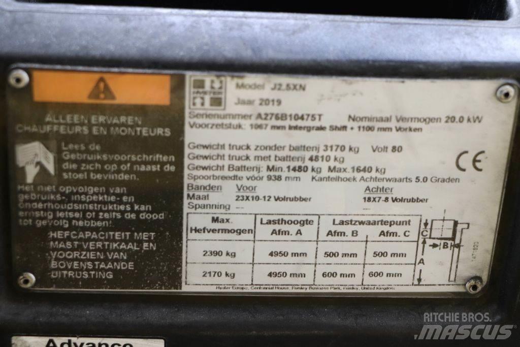 Hyster J2.5XN Elektriskie iekrāvēji