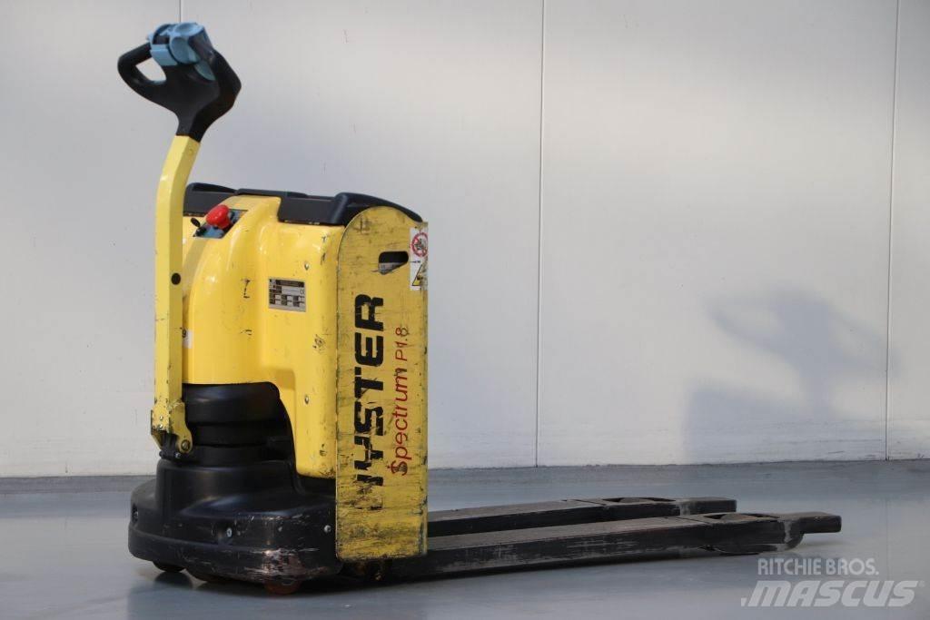 Hyster P1.8 Zemie palešu pacēlāji