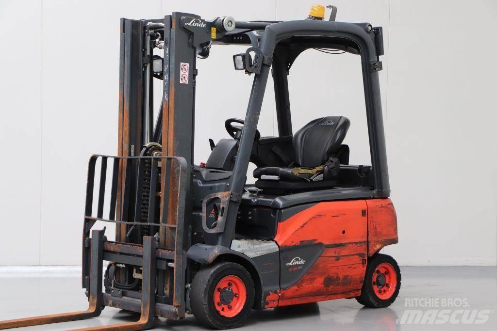 Linde E16P-02 Elektriskie iekrāvēji