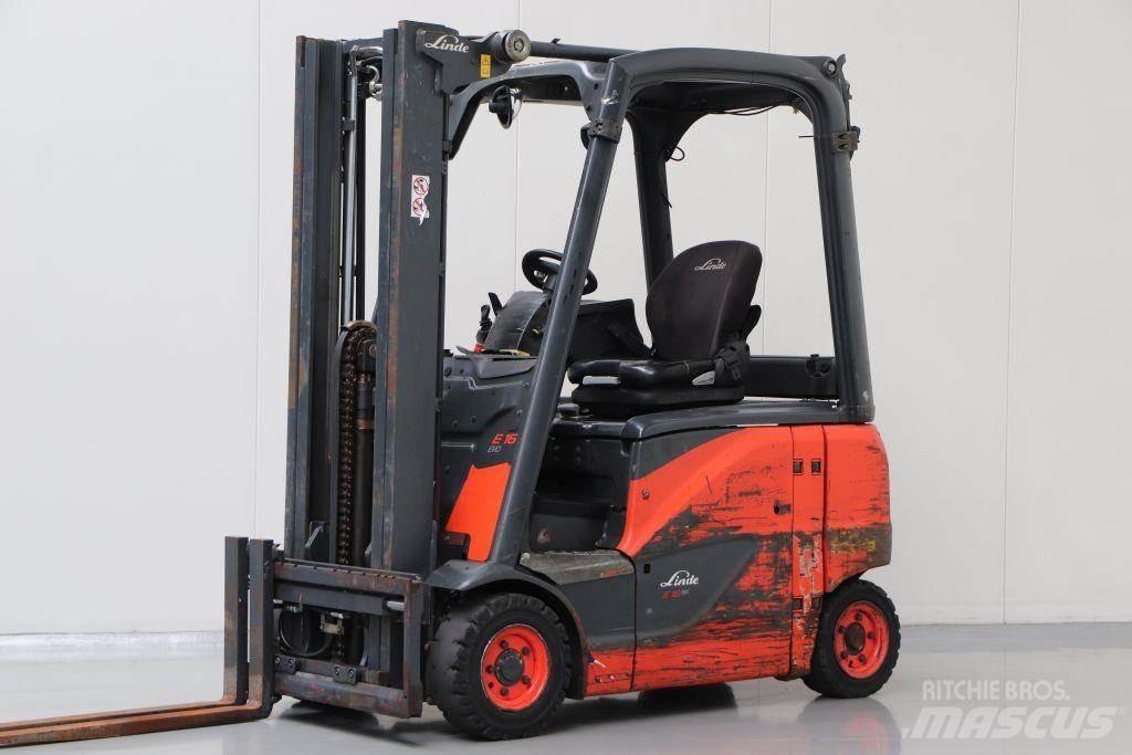 Linde E16PH-02 Elektriskie iekrāvēji