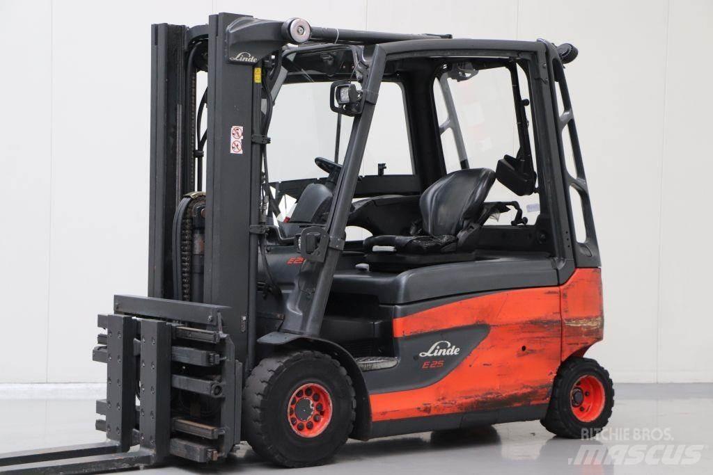 Linde E25L-01 Elektriskie iekrāvēji