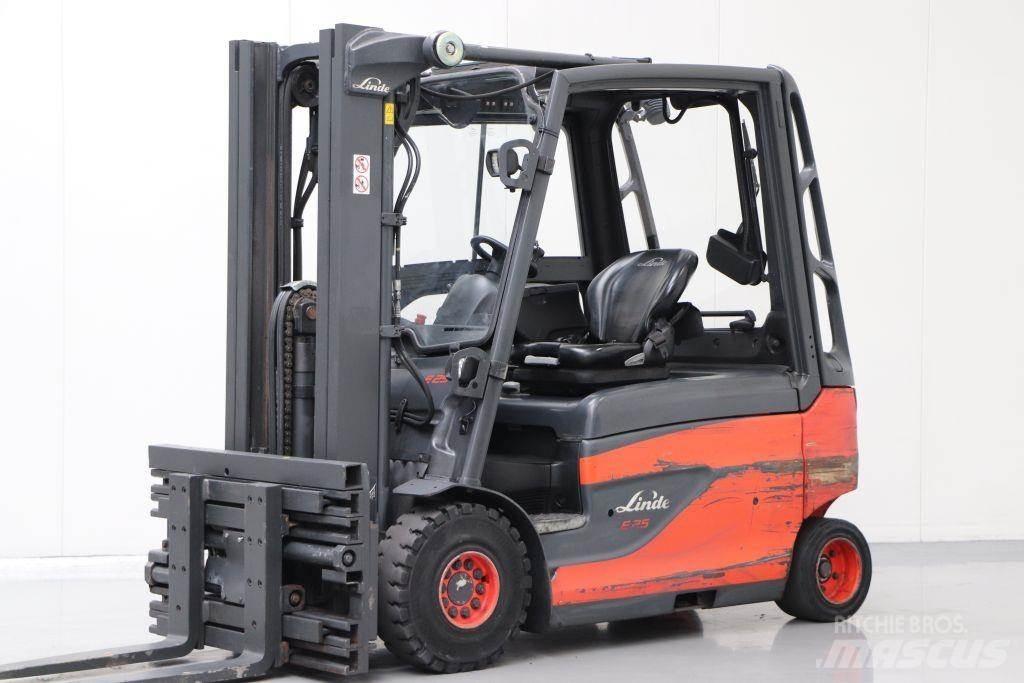 Linde E25L-01 Elektriskie iekrāvēji