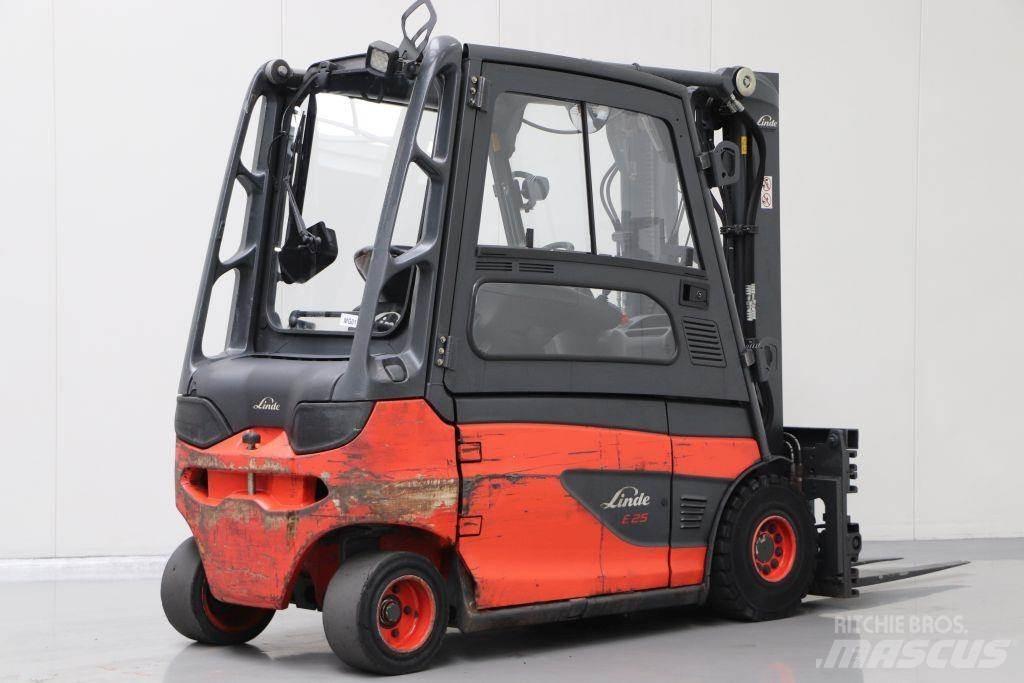 Linde E25L-01 Elektriskie iekrāvēji