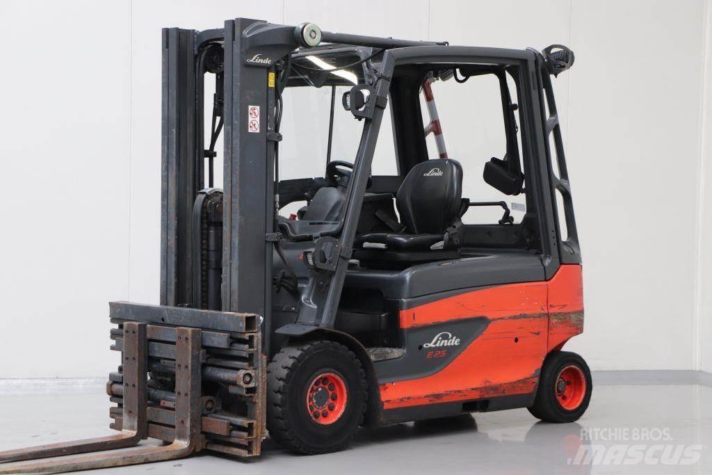 Linde E25L-01 Elektriskie iekrāvēji