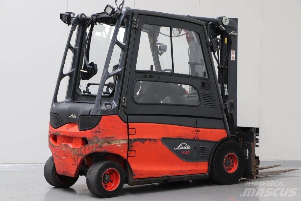 Linde E25L-01 Elektriskie iekrāvēji
