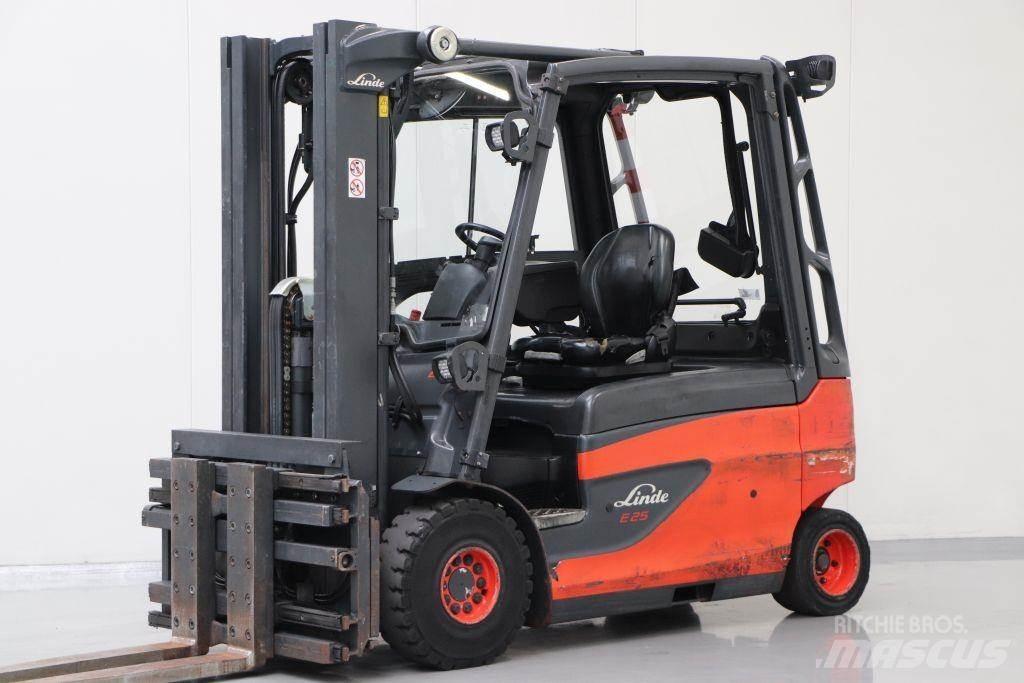 Linde E25L-01 Elektriskie iekrāvēji