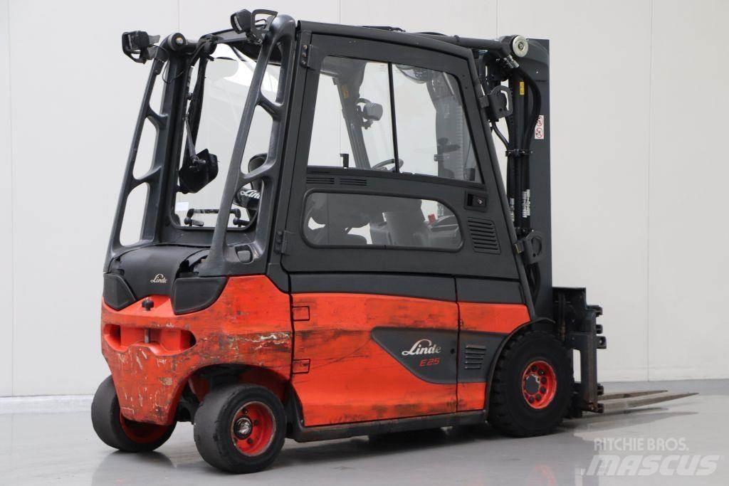 Linde E25L-01 Elektriskie iekrāvēji