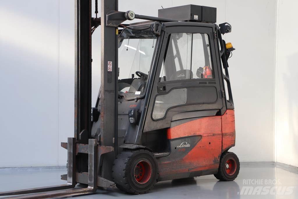 Linde E35HL-01 Elektriskie iekrāvēji