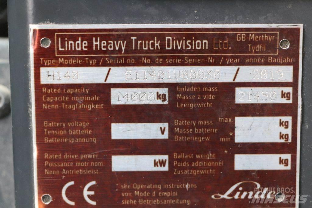 Linde H140 Tehnika ar dīzeļa dzinēju