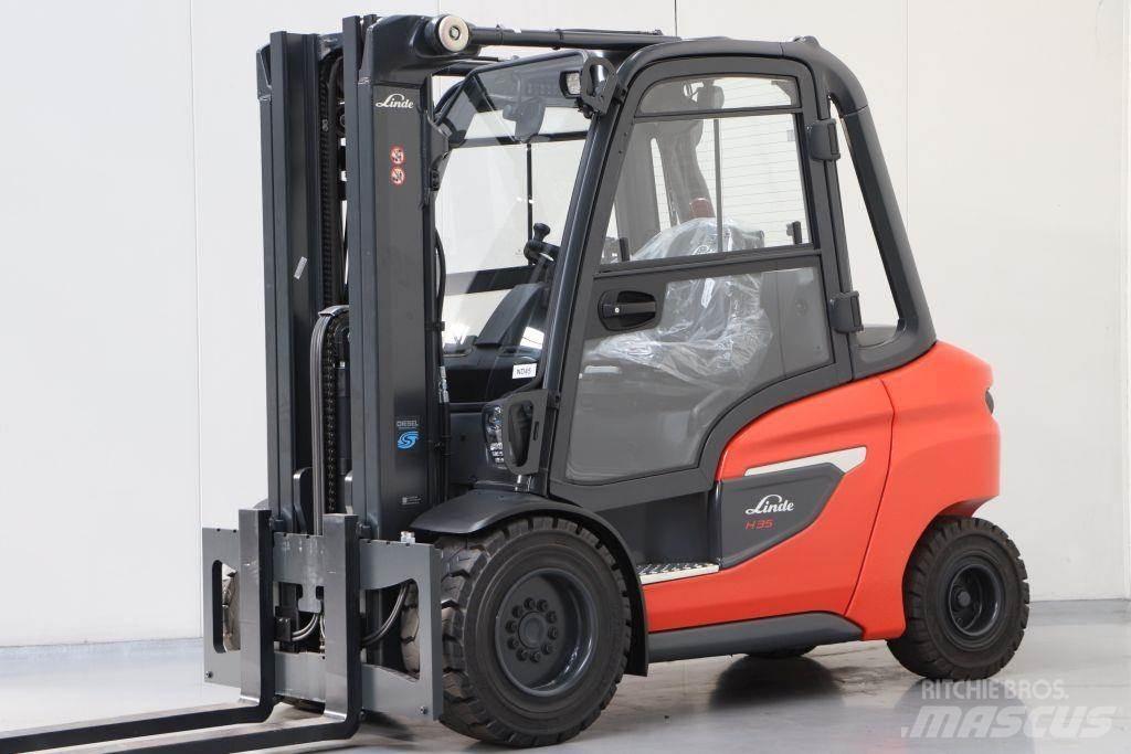 Linde H35D-01 Tehnika ar dīzeļa dzinēju