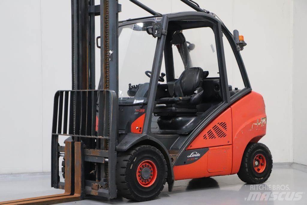 Linde H35D-02 Tehnika ar dīzeļa dzinēju