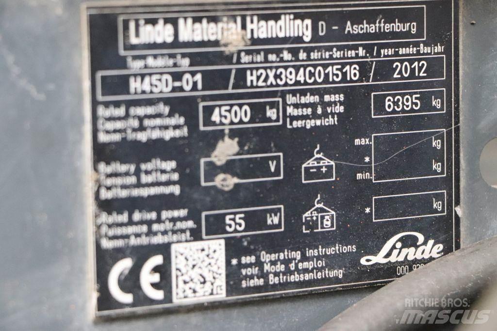 Linde H45D-01 Tehnika ar dīzeļa dzinēju